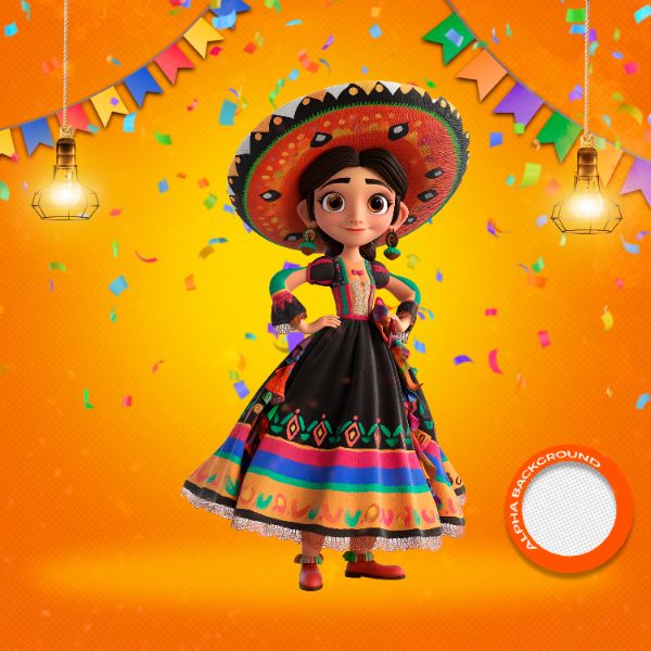 MASCOTES DE FESTA JUNINA MODELO 80