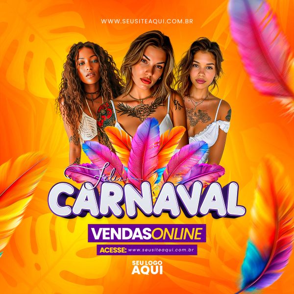 Carnaval | Carnival | Festa | Psd Editável