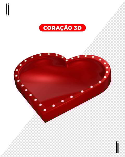 CORAÇÃO | ELEMENTO 3D