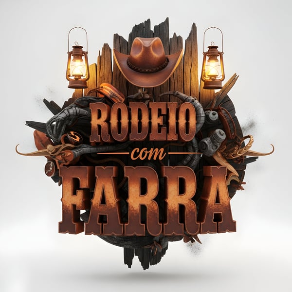 SELO 3D SERTANEJO RODEIO COM FARRA 16