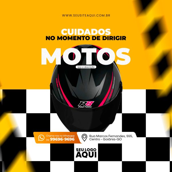 AUTO ESCOLA - CNH - MOTORISTA | SOCIAL MEDIA - PSD EDITÁVEL