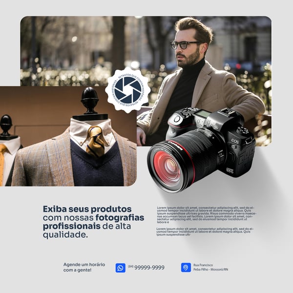 FOTÓGRAFO - FOTOGRAFIA DE PRODUTOS