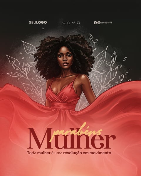 Social Media Dia Internacional das Mulheres
