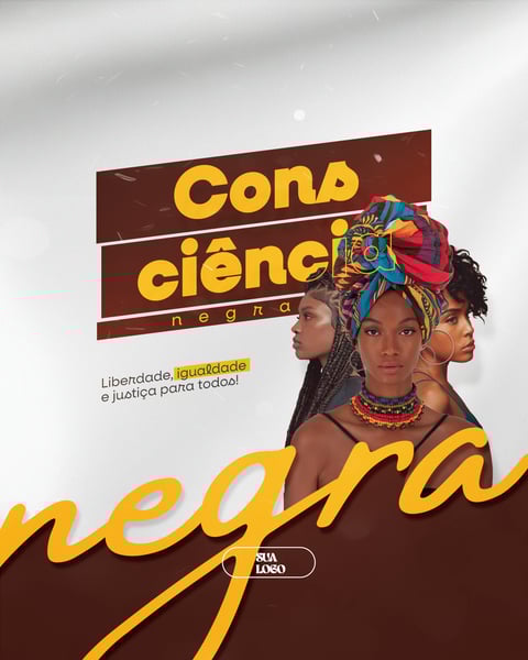 CONSCIÊNCIA NEGRA 20 DE NOVEMBRO SOCIAL MEDIA PSD EDITÁVEL 4