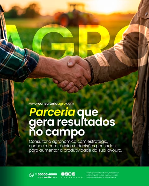 CONSULTORIA AGRONÔMICA SOCIAL MEDIA PSD EDITÁVEL 1