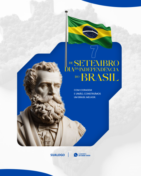 DIA 7 DE SETEMBRO É O DIA DA INDEPENDÊNCIA DO BRASIL
