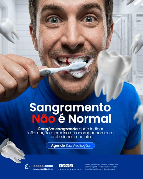DENTISTA SOCIAL MEDIA PSD EDITÁVEL 2