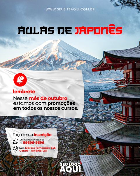 POST FEED | IDIOMAS | AULAS DE JAPONÊS