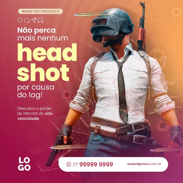 ZERO LATÊNCIA CONEXÃO ULTRA-RÁPIDA PARA GAMERS - INTERNET