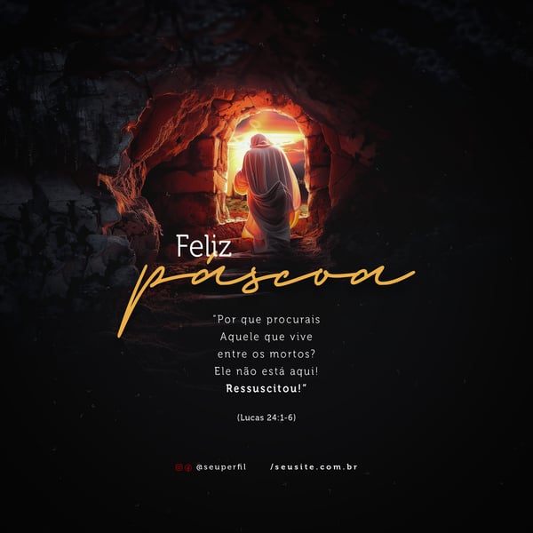 FMK FELIZ PASCOA NA SEMANA SANTA SOCIAL MEDIA PSD EDITAVEL 9