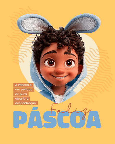 SOCIAL MEDIA FELIZ PÁSCOA