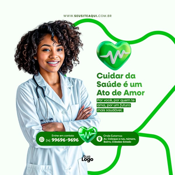 Feed Quadrado - Clinica Médica - Social Media