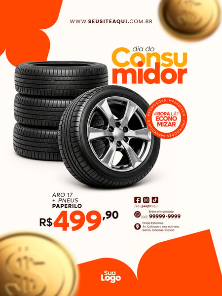 FEED DIA DO CONSUMIDOR SOCIAL MEDIA PSD EDITÁVEL 6