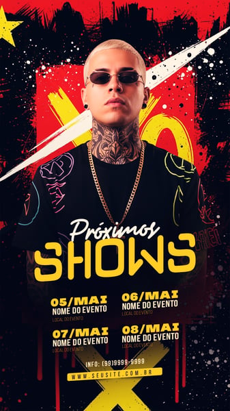 AGENDA PRÓXIMOS SHOWS 1 STORY