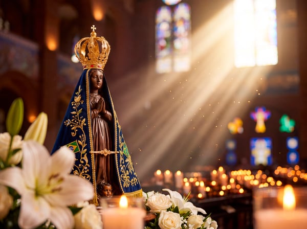 IMAGEM IA DIA DE NOSSA SENHORA APARECIDA PADROEIRA DO BRASIL 7
