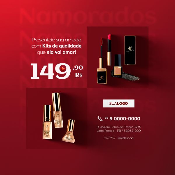 DIA DOS NAMORADOS SOCIAL MEDIA POST FEED