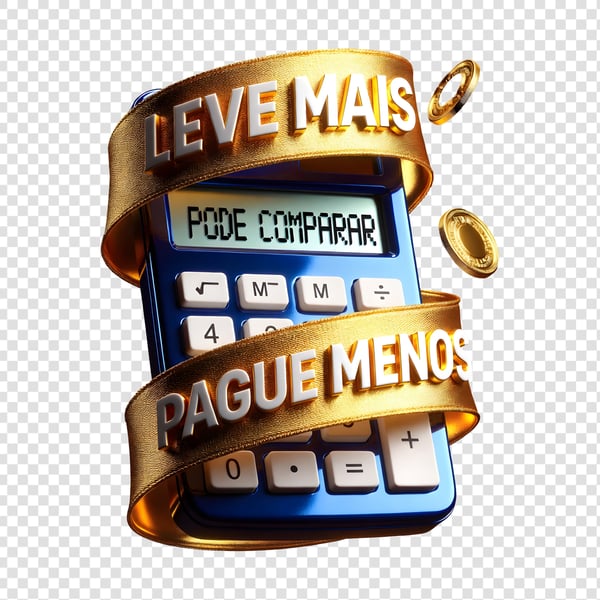 SELO 3D SEMANA DO CONSUMIDOR LEVE MAIS PAGUE MENOS 02