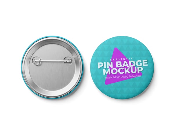 BROCHE PSD EDITÁVEL MOCKUP