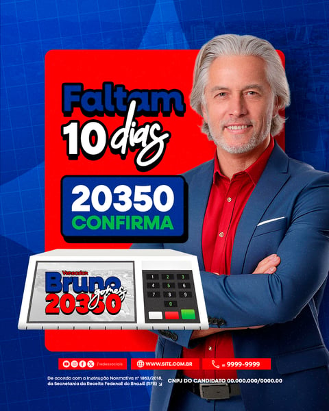 SOCIAL MEDIA FALTAM 10 DIAS FEED