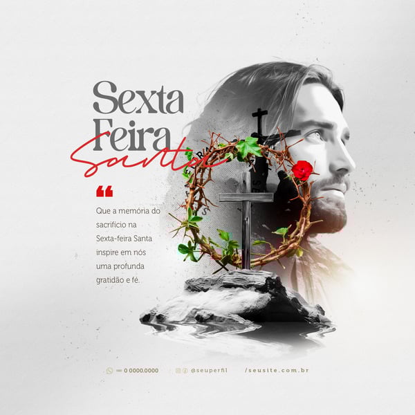 RDJ SEXTA-FEIRA SANTA E SEMANA SANTA SOCIAL MEDIA PSD EDITAVEL 3