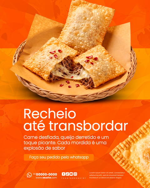 PASTELARIA SOCIAL MEDIA PSD EDITÁVEL 4