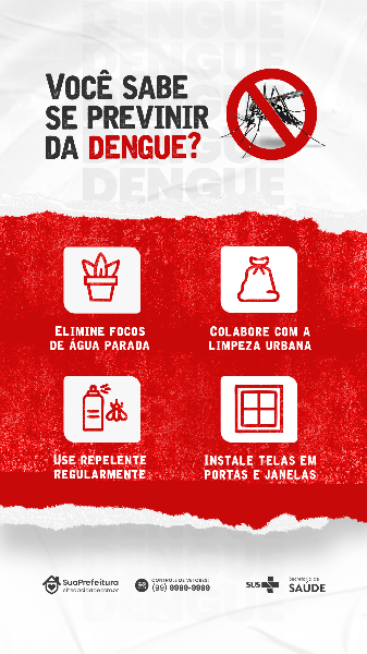 CONSCIENTIZAÇÃO CONTRA A DENGUE STORY