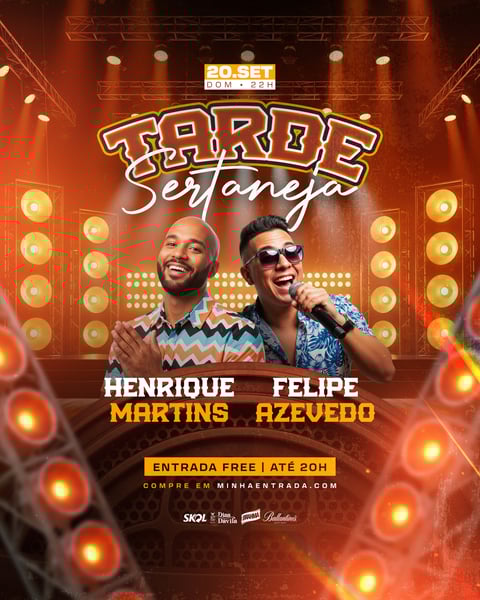 FLYER EVENTOS ARTISTAS SHOWS 