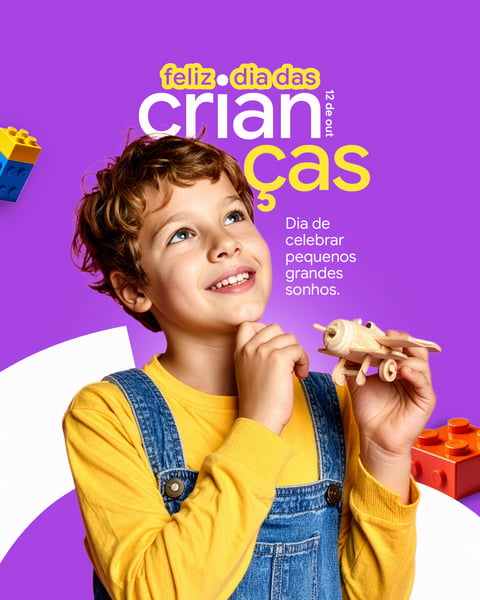 DIA DAS CRIANÇAS FLYER SOCIAL MEDIA POST 4