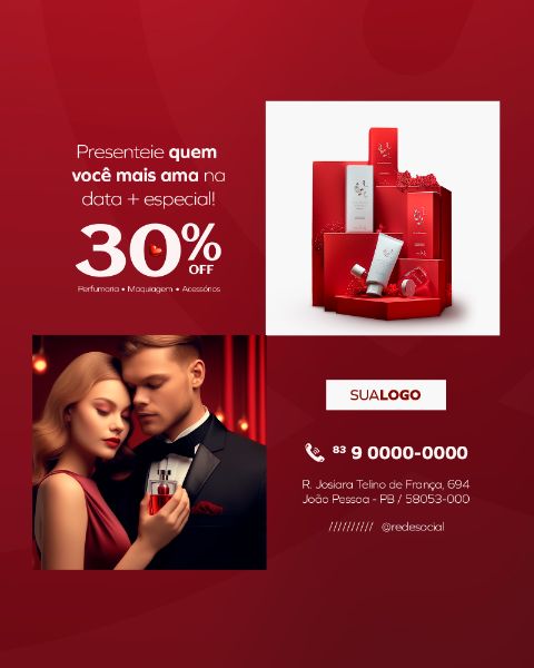 DIA DOS NAMORADOS SOCIAL MEDIA POST FEED VERTICAL