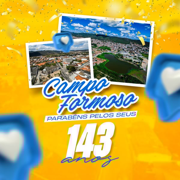 POST - ANIVERSÁRIO CIDADE - CAMPO FORMOSO