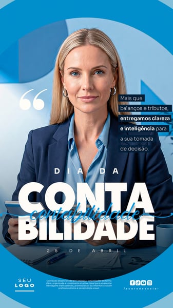 DIA DA CONTABILIDADE 25 DE ABRIL STORY SOCIAL MEDIA PSD EDITÁVEL 2
