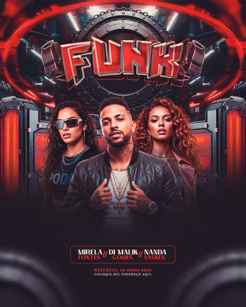 FLYERS PARA EVENTOS FUNK FEED