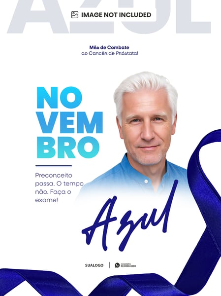 Mês de combate ao cancêr de Próstata Novembro azul