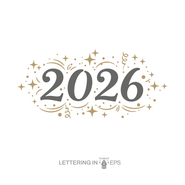LETTERING FELIZ ANO NOVO 14