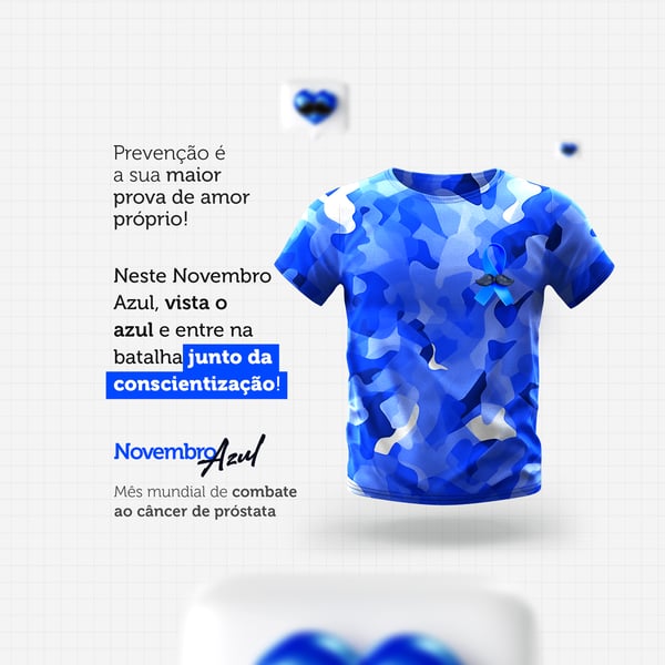 IHU SOCIAL MEDIA CAMPANHA NOVEMBRO AZUL TEMPLATE PSD 5