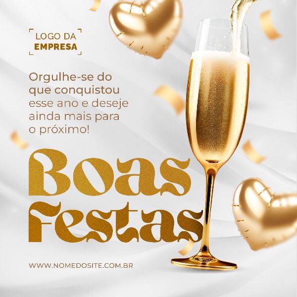 SOCIAL MEDIA - ANO NOVO FELIZ 2024 - NEW YEAR HAPPY 2024 - 19 FEED QUADRADO