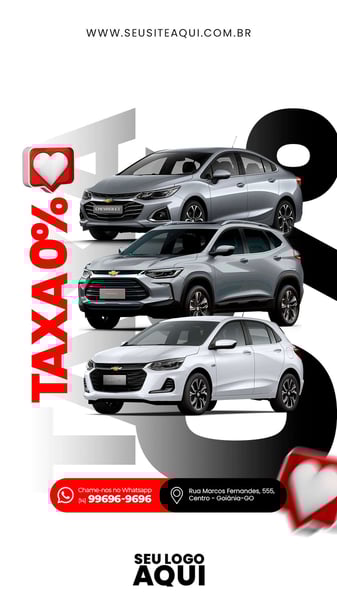 POST STORY - CONCESSIONÁRIA DE CARROS