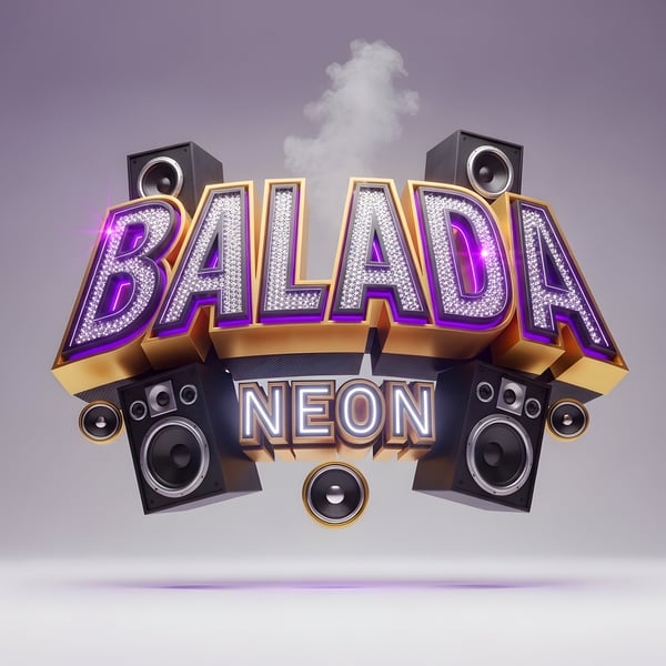 SELO 3D BALADA NEON FUNK REALISTA 04