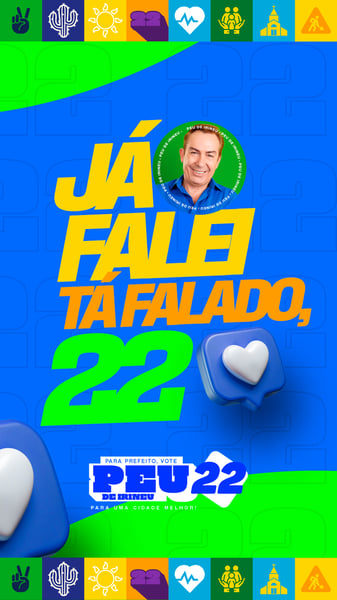 FLYER POLÍTICO FRASES PREFEITO VEREADOR DEPUTADO STORIES PSD EDITÁVEL 02