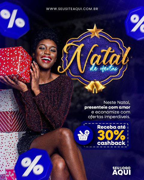 POST FEED | FELIZ NATAL | MERRY CHRISTMAS | PSD EDITÁVEL