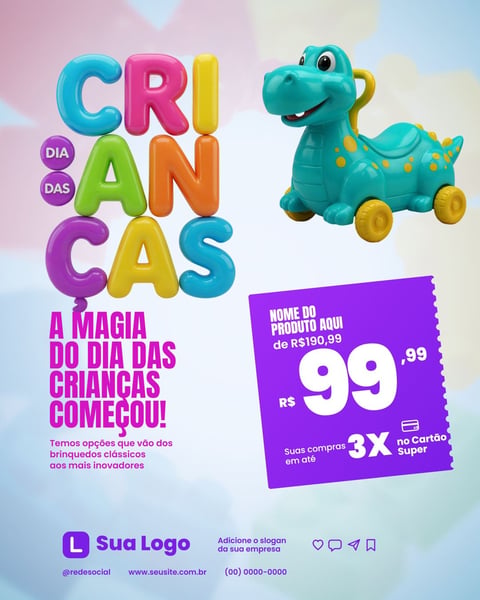 COLEÇÃO DIA DAS CRIANÇAS POST 03