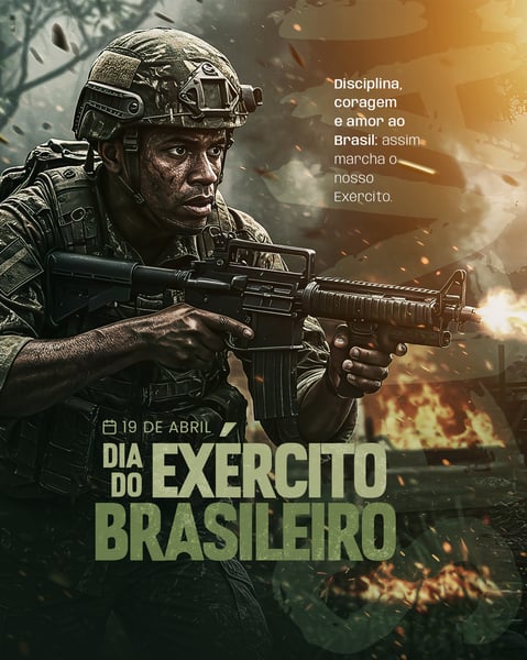 SOCIAL MEDIA - DIA DO EXERCITO BRASILEIRO