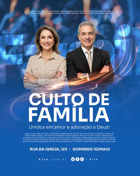 SOCIAL MEDIA CULTO EVANGÉLICO 7