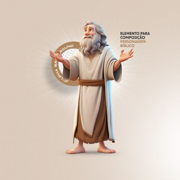 PERSONAGEM BÍBLICO PARA COMPOSIÇÃO - MOISÉS FALANDO COM DEUS
