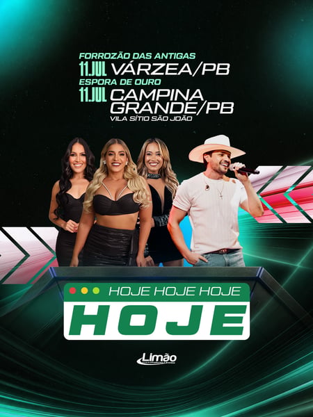 HOJE 11JUL - ARTISTAS