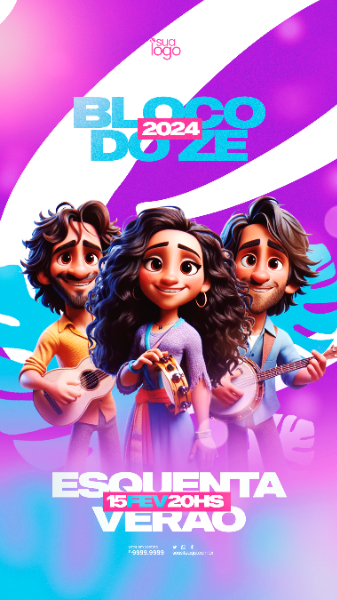 FLEYR BLOCO DO ZE 2024 STORY