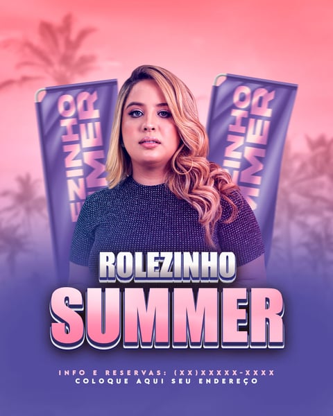 FLYER EVENTO ROLEZINHO SUMMER FEED