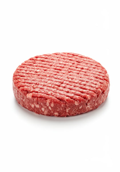 HAMBÚRGUER DE CARNE MOÍDA CRU