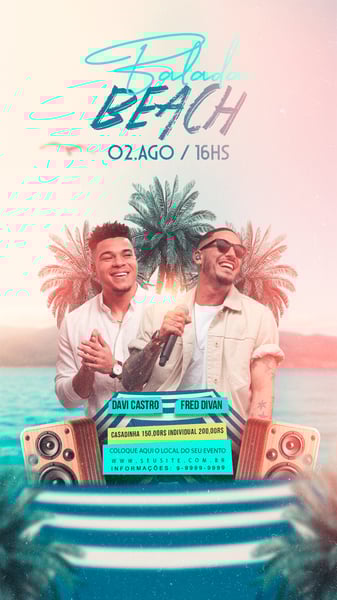 SHOWS EVENTOS FESTAS BALADA BEACH STORIES