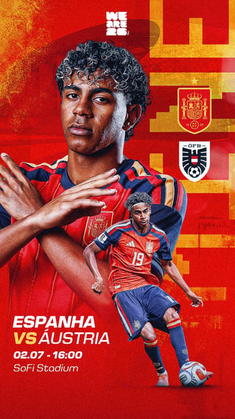FLYER MATCHDAY YAMAL ESPANHA COPA 2026